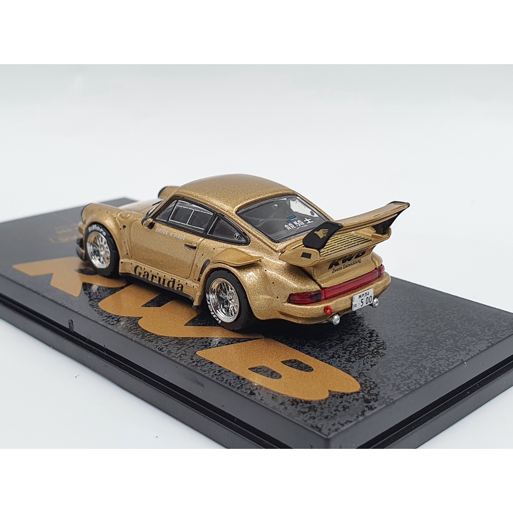 Xe Mô Hình Porsche RWB 930 1:64 Tarmac Works (Vàng Đồng)