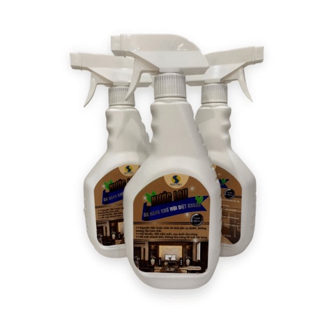 Nước lau đa năng Nano bạc 500ml - Sinaviet bạc khử mùi, diệt khuẩn/ làm sạch bàn ăn, tủ bếp, lau sạch dầu mỡ 500ml