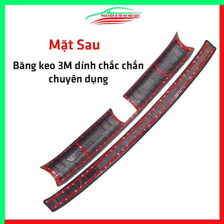 Ốp chống trầy cốp City 2021-2022 cacbon sáng bóng