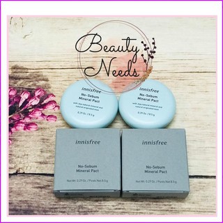 Phấn nén kiềm dầu No Sebum Mineral Pact Innisfree