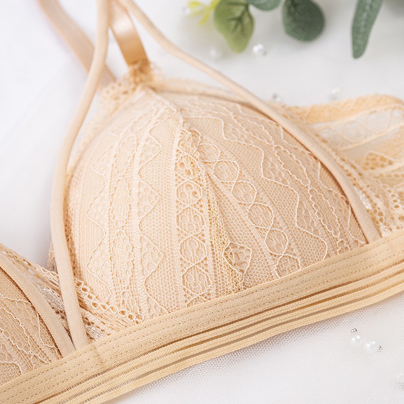 Áo Lót Phối Ren Có Mút Nâng Ngực Thời Trang Dành Cho Nữ | BigBuy360 - bigbuy360.vn