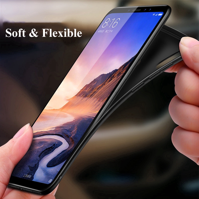 Ốp điện thoại silicone mềm nhám thời trang cho Xiaomi Mi Max 3 Max 2