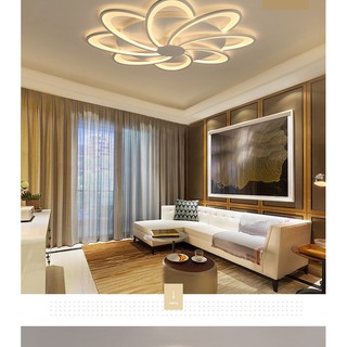 ĐÈN ỐP TRẦN trang trí phòng khách, đèn Led trang trí -G03 8 cánh, bảo hành 1 năm, có 3 chế độ sáng-G03