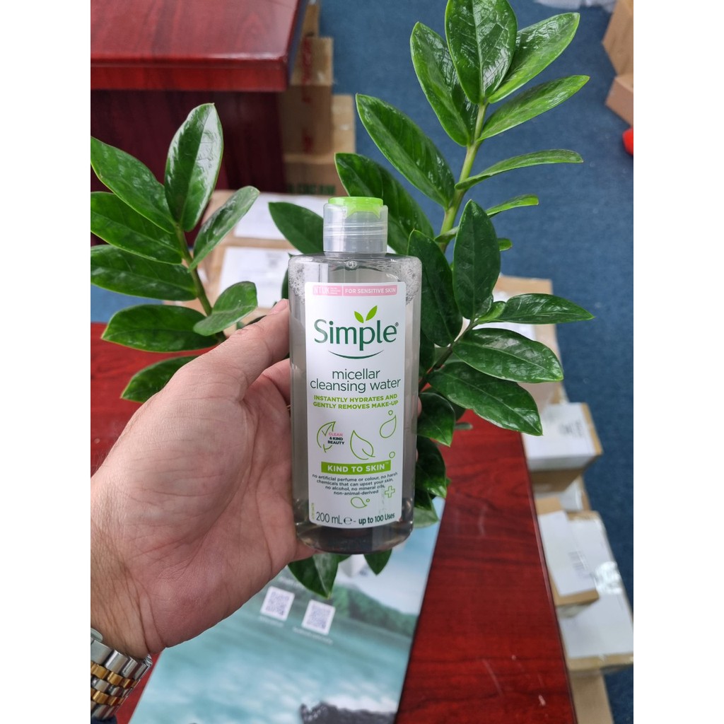 Nước Tẩy Trang Simple Micellar Cleansing Water 200ml | BigBuy360 - bigbuy360.vn