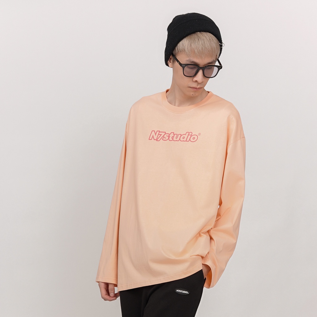 Áo thun dài tay N7 Studio Long Sleeve basic nam nữ form rộng Local Brand