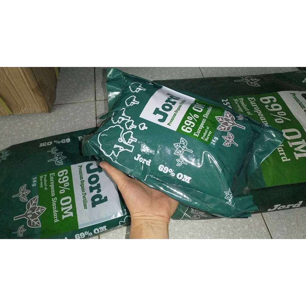 Phân Hữu Cơ tan chậm Jord/ Phân Hữu cơ Cá Hồi Savia Nhập Khẩu Nauy gói 2kg