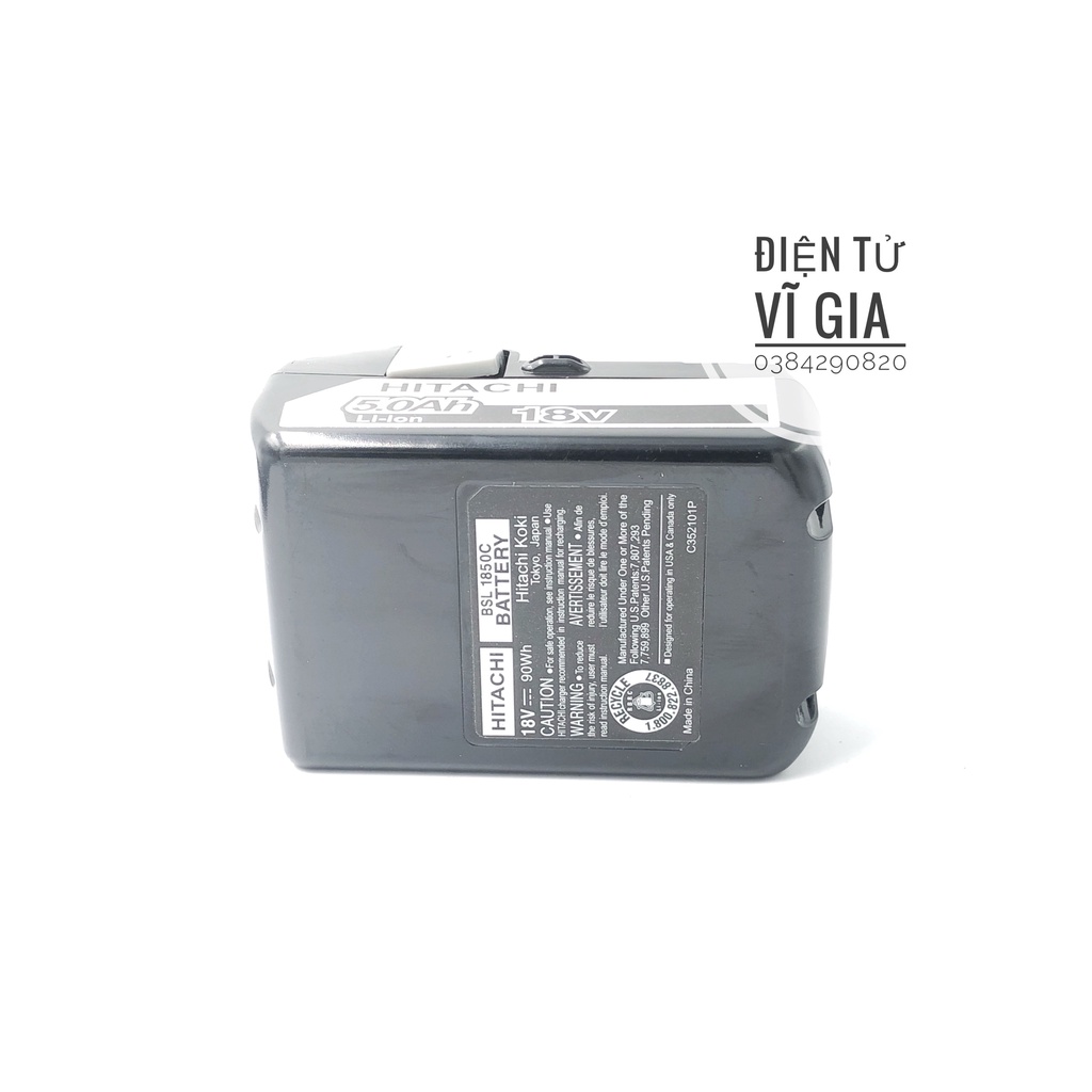 Pin Hitachi 18V bảo hành 6 tháng