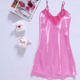 VÁY LỤA 2 DÂY VIỀN REN SANG CHẢNH