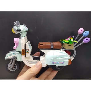 MÔ HÌNH LẮP RÁP LEGO XE MÁY VESPA MINI