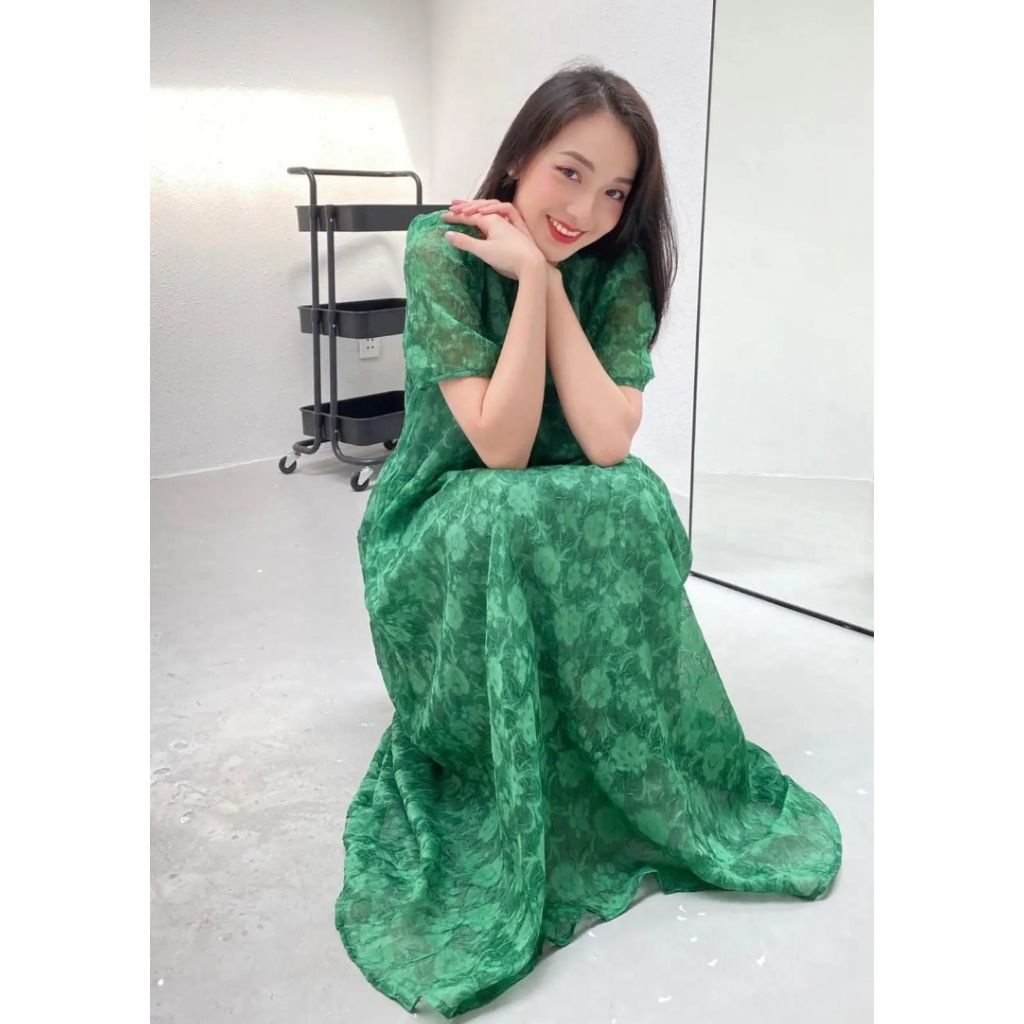 Đầm Bầu Váy Bầu Công Sở Lịch Sự Mùa Hè Đi Làm Đi Chơi M548 Mom and Baby