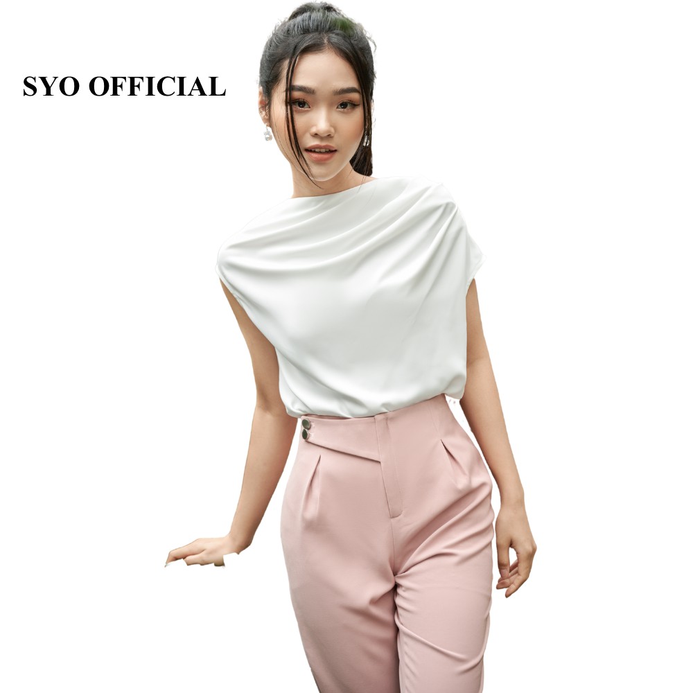 Quần Baggy đai lệch 2 cúc SYO Q3002-21