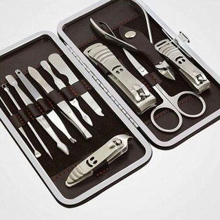 BẤM MÓNG TAY 12 CHI TIẾT INNOX SIÊU BỀN ĐẦY ĐỦ DỤNG CỤ CẮT MÓNG LÀM ĐẸP