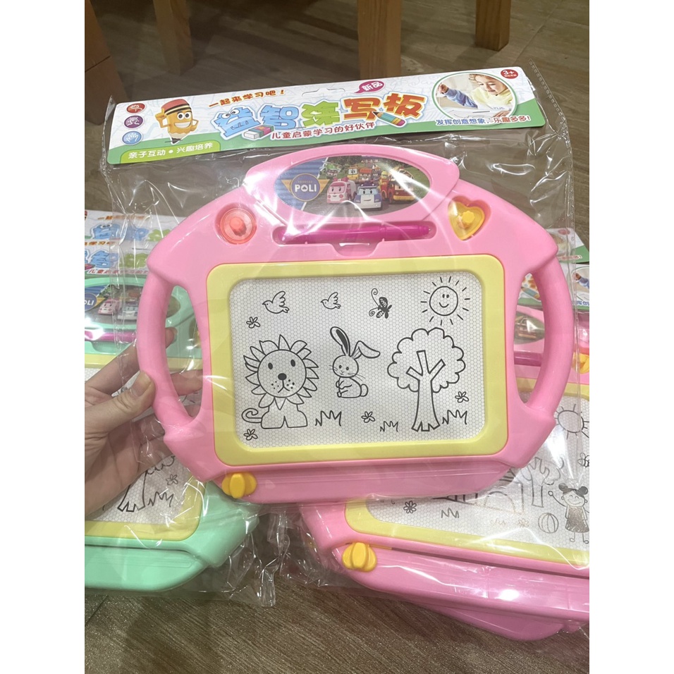 ( Ảnh thật ) Bảng thông minh, bảng nam châm tự xóa học tập cho bé . KT : 22x30cm