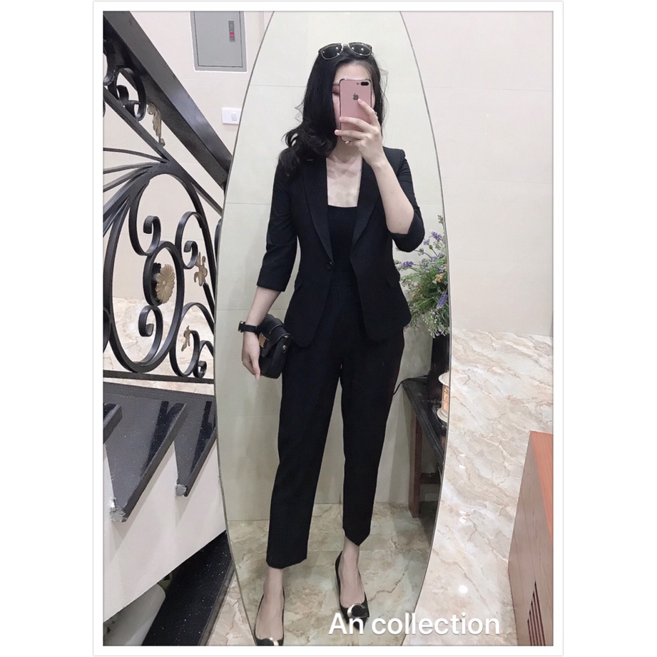 Áo vét nữ công sở tay lỡ form dáng chuẩn chất vải đẹp, đường may sắc nét
