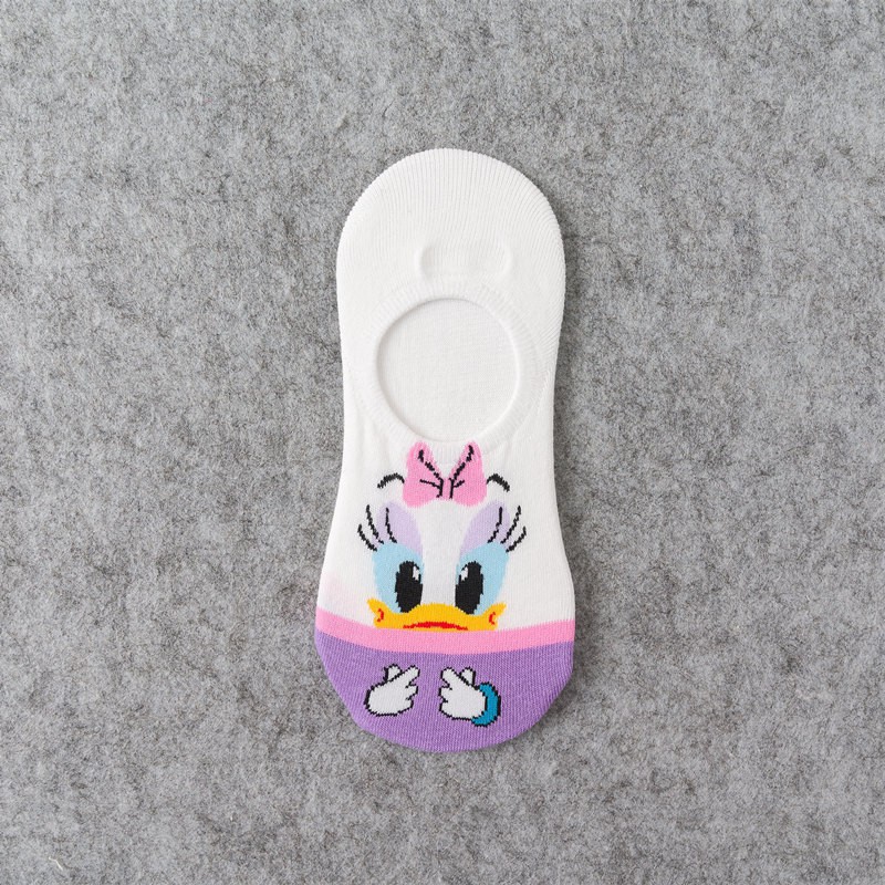 Đôi Tất Cotton Mềm Họa Tiết Họat Hình Disney Dễ Thương