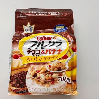 Ngũ cốc Calbee Nhật Bản date mới 2020