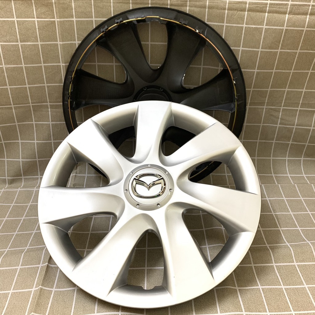 Ốp Mâm Lazang Cỡ Vành 15 inch Màu Bạc Cho Xe Mazda