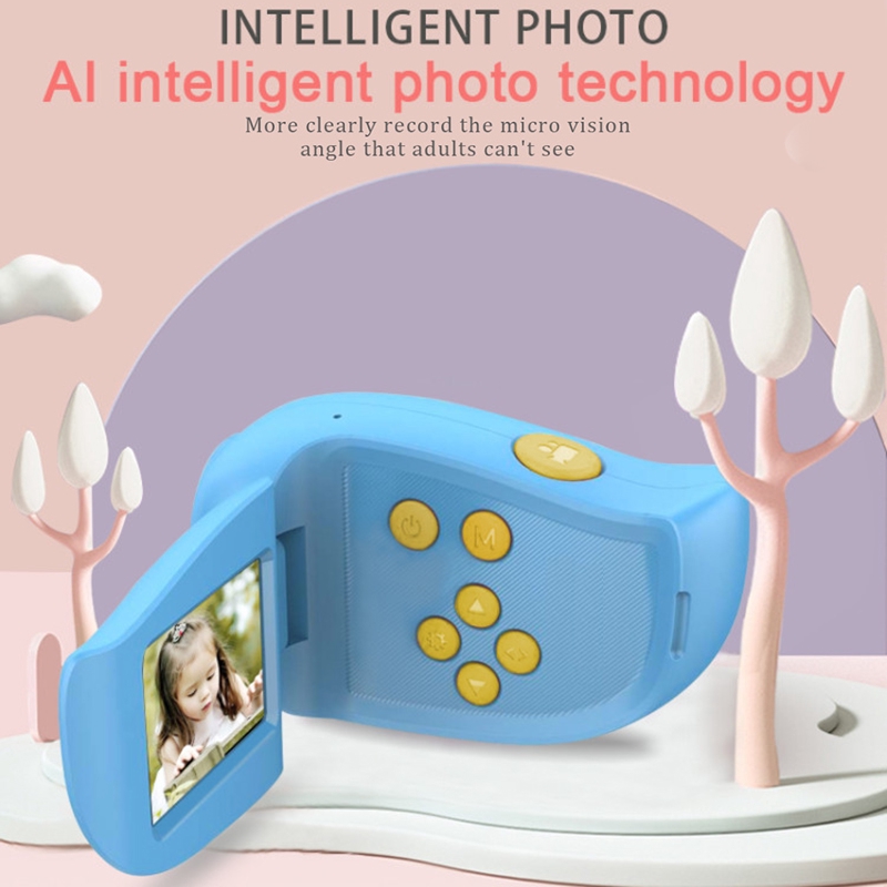 Máy Ảnh Kỹ Thuật Số Mini 2 Inch Hd 1080p Cho Bé | BigBuy360 - bigbuy360.vn