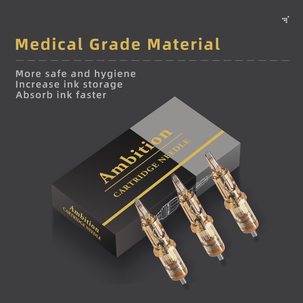 Ambition Bộ Máy Xăm Cầm Tay Chuyên Nghiệp Chất Lượng Cao 20PC