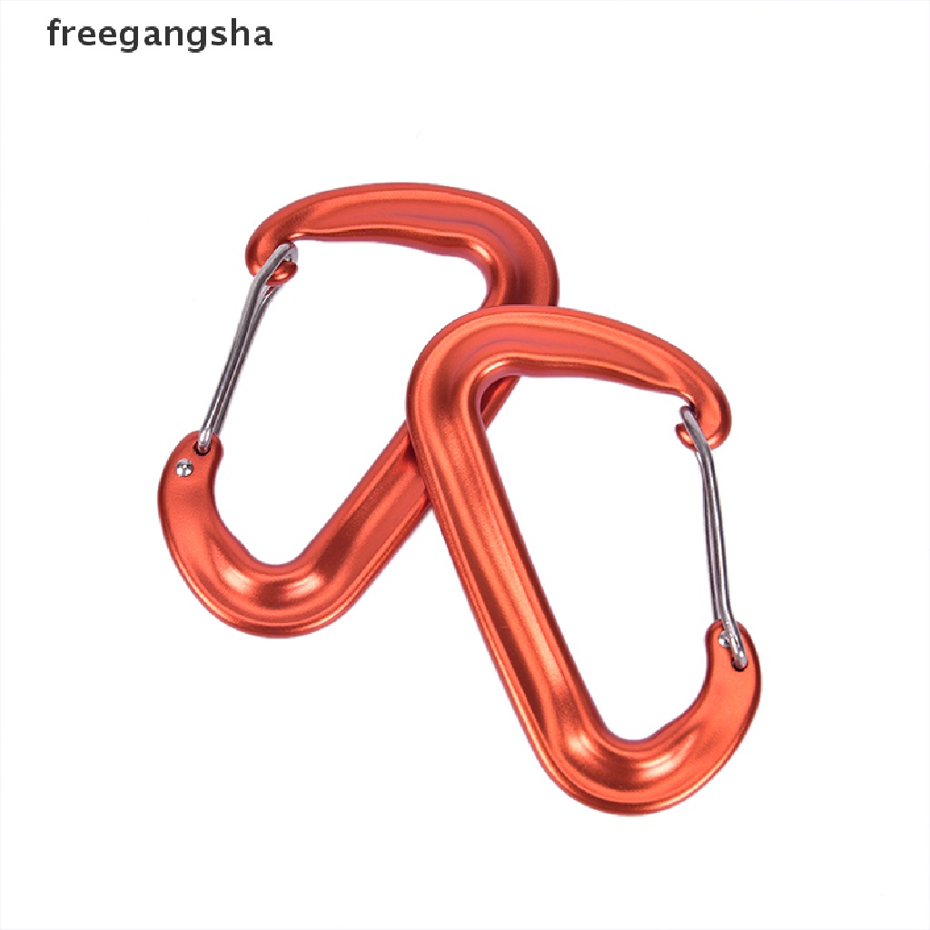 [FREG] 7075 Aluminum Climbing Buckle 12KN Hammock Safety Balance Carabiner Clasp FDH