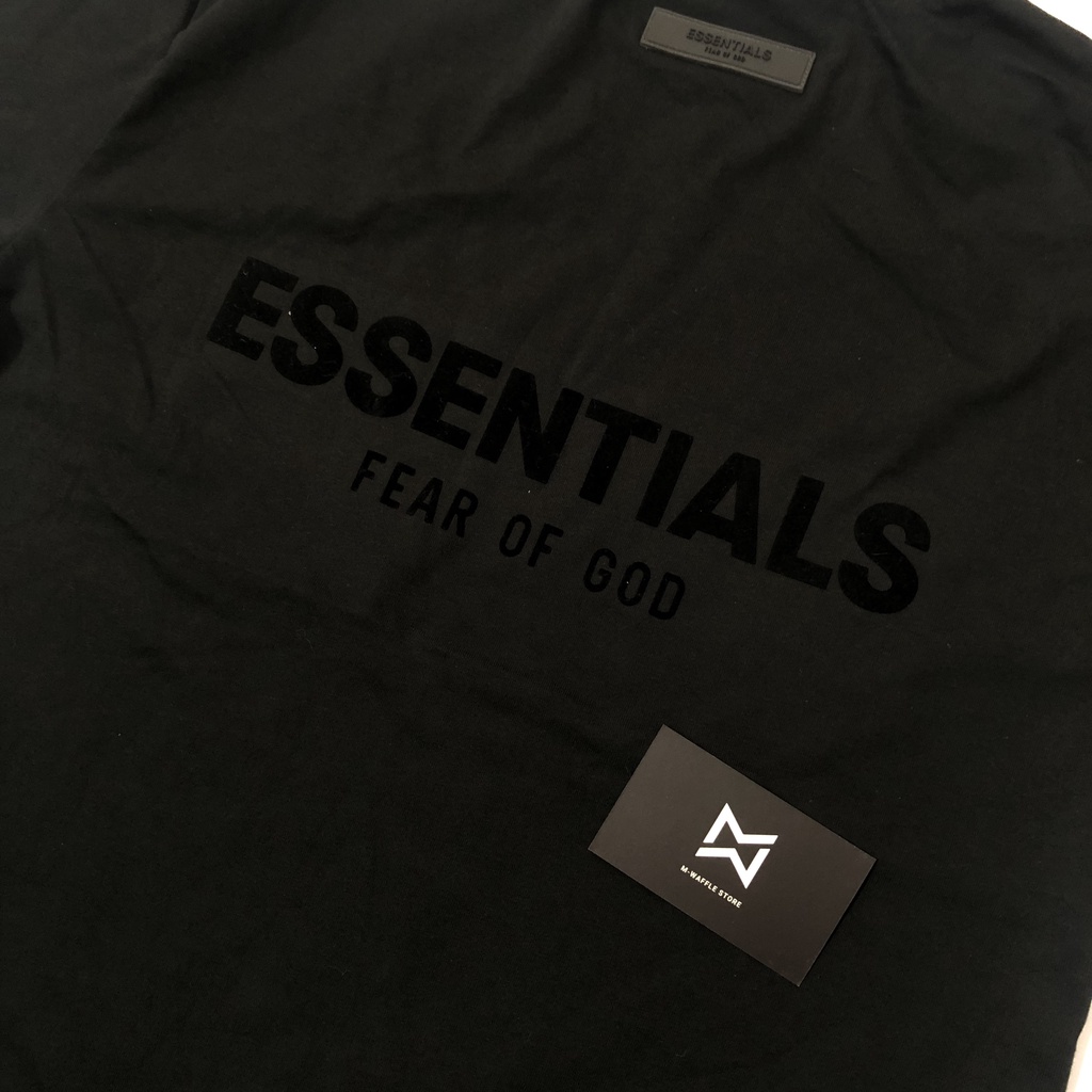 Áo Thun Tee FOG ESSENTIALS Season 2022 - Logo Vải Nhung
