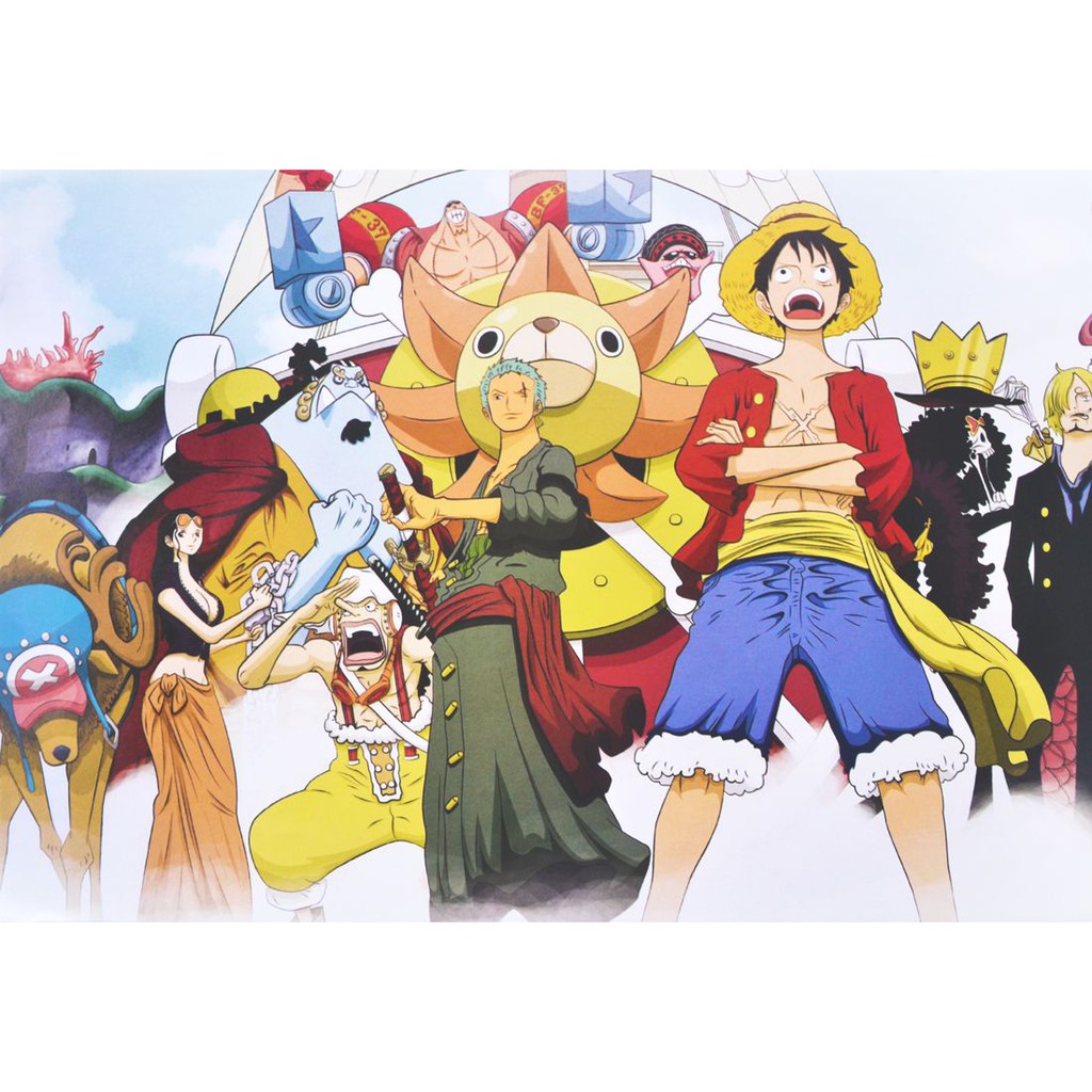 Bộ 8 tấm poster Anime - One Piece [AAM] [PGN23]