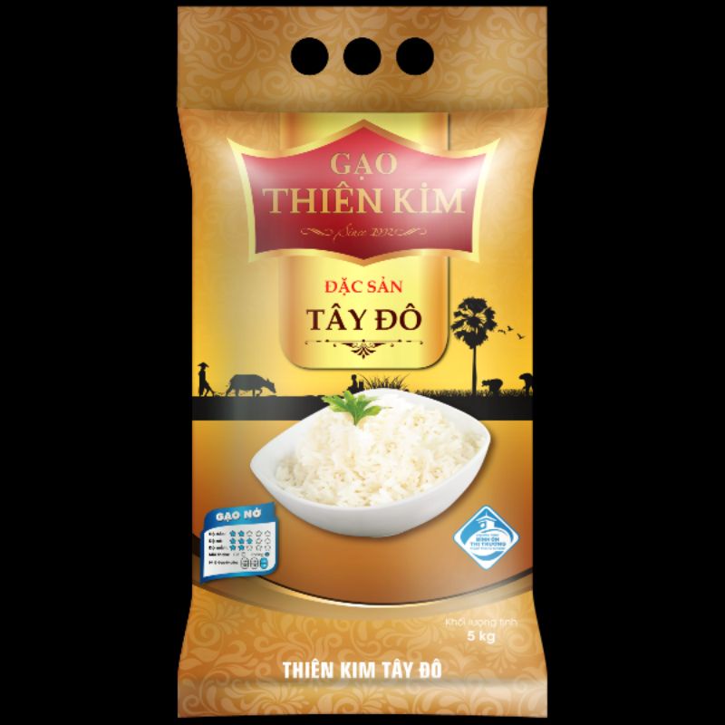 GẠO TÂY ĐÔ THIÊN KIM - 5KG