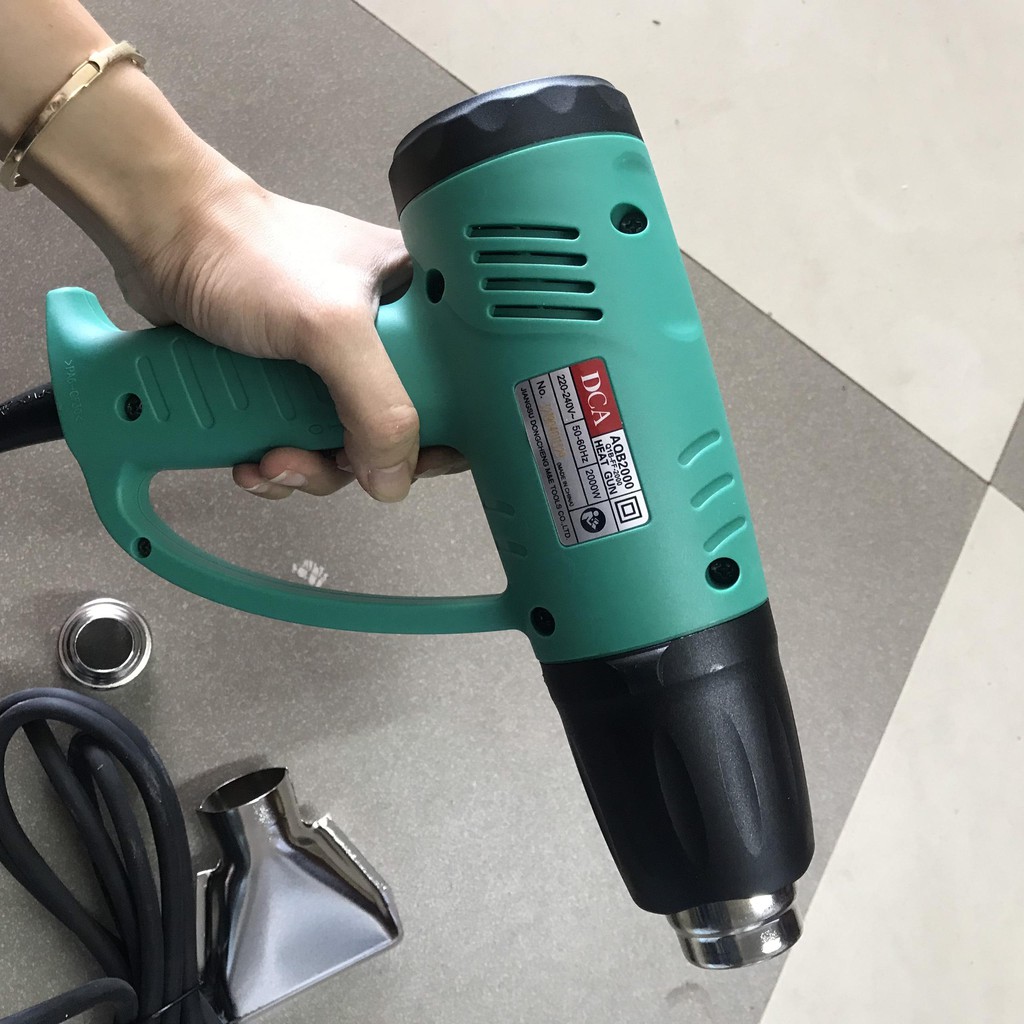 Máy Thổi Hơi 2000W  DCA AQB2000 Q1B-FF-2000  - Máy Khò Nhiệt 2000w Chính Hãng