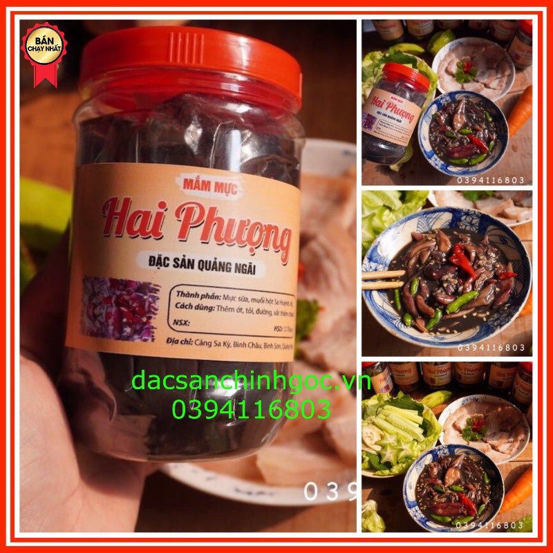 Mắm mực  FREESHIP  Mắm mực 500gram, giá 79k, đặc sản Quảng Ngãi