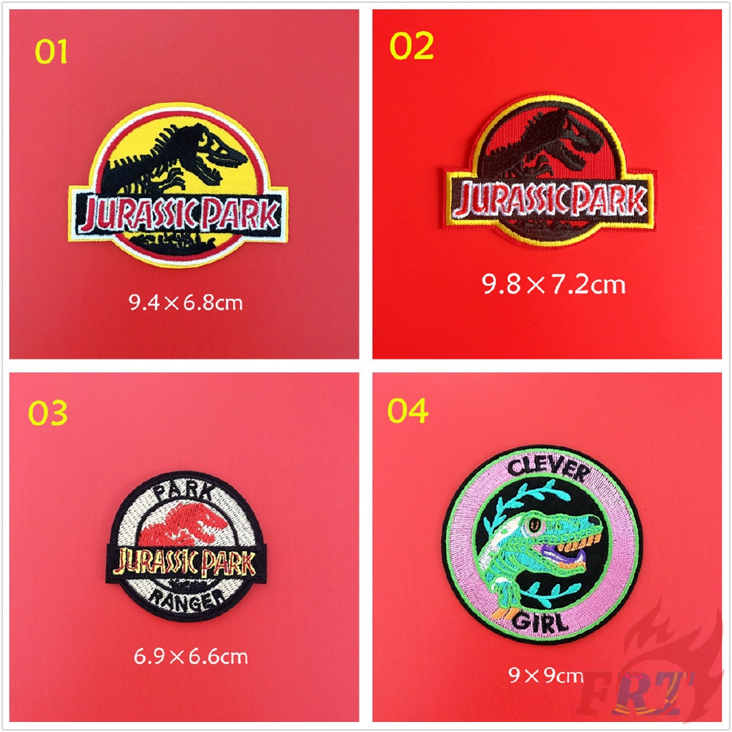 Miếng ủi quần áo chủ đề jurassic park khủng long diy
