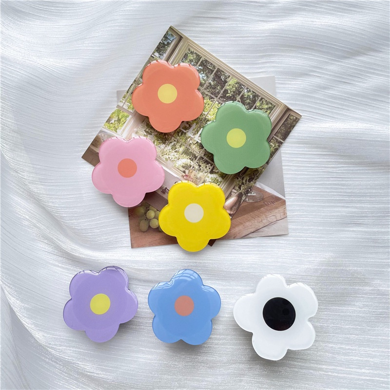 Giá đỡ điện thoại hình bông hoa nhiều màu sắc xinh xắn