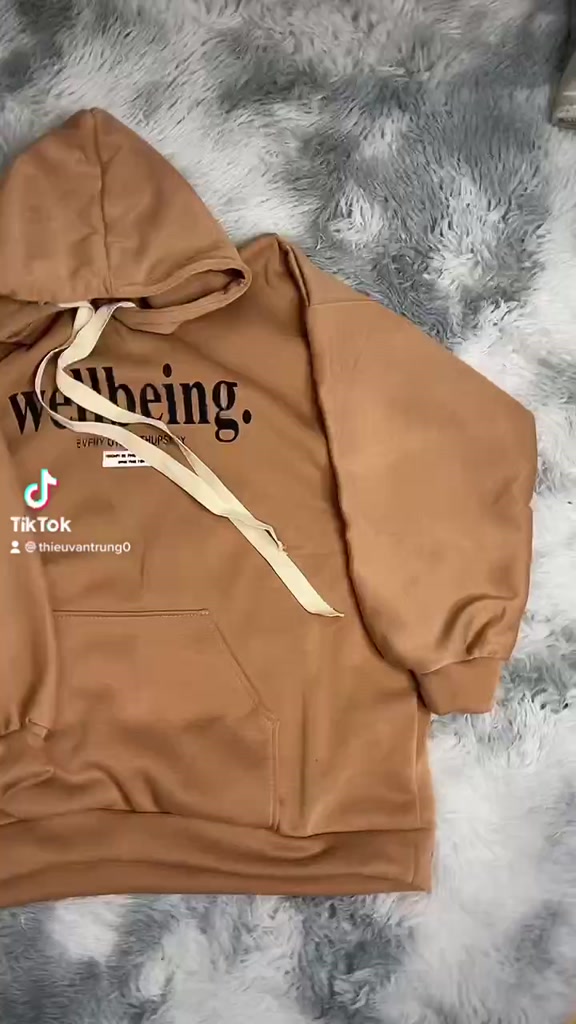 (video+ảnh thật) Áo Hoodies Nữ Form Rộng Mũ 2 Lớp - Áo Hoodie In Chữ Welldeing Oversize | BigBuy360 - bigbuy360.vn