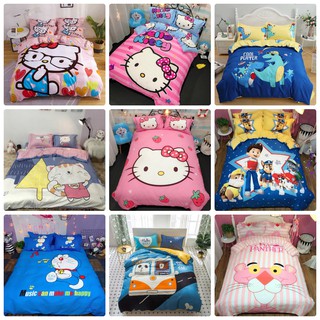 Bộ Chăn Ga Gối 85% Cotton cho bé (chát chọn mẫu)