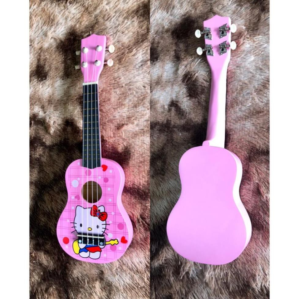 Trợ Ship 70k | Đàn Ukulele hoạt hình Soprano | Size 21 | TẶNG KÈM FULL PHỤ KIỆN | Bảo hành 12 tháng