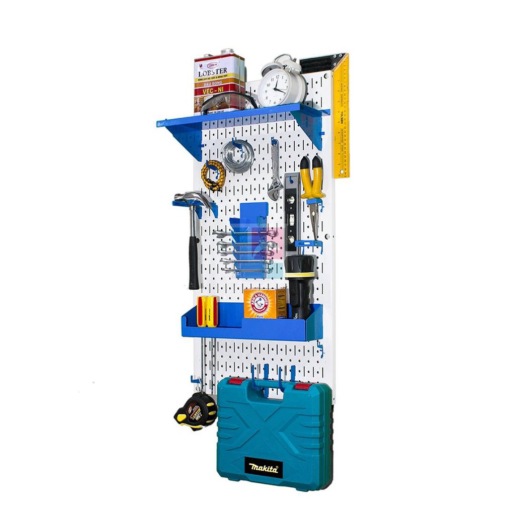 Bảng Treo Đồ Nghề Pegboard Cơ Khí S1 White - Lưu Trữ Trưng Bày Dụng Cụ Sửa Chữa Thông Minh Dễ Tìm Kiếm