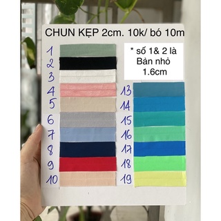 chun kẹp viền size 2cm (10m/10k)