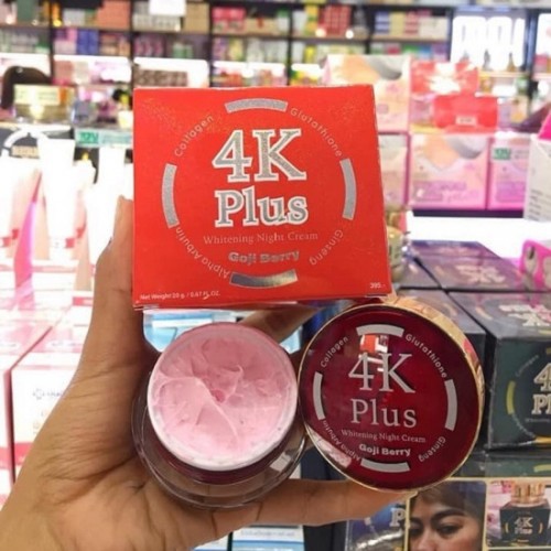 Kem 4k Plus Đỏ 20g Thái Lan Giảm Mụn Hiệu Quả