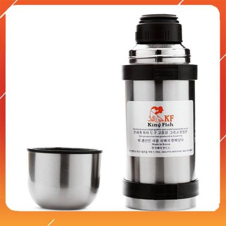Bình giữ nhiệt nóng lạnh kingfish có dây đeo dung tích 1.0 lít - chịu lực, chống dính tốt