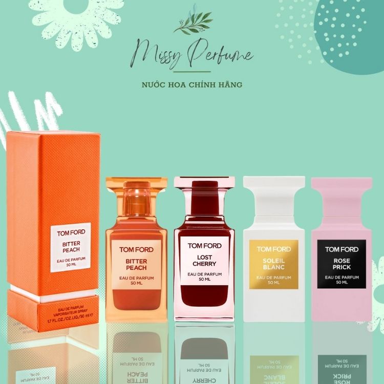 Nước hoa Tom Ford Lost Cherry, Tomford Rose Prick, Nước hoa mini nữ chính hãng
