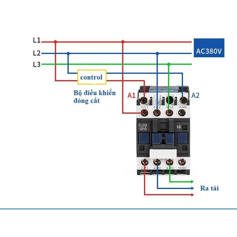 Khởi động từ 9 -32A chính Hãng Huyu