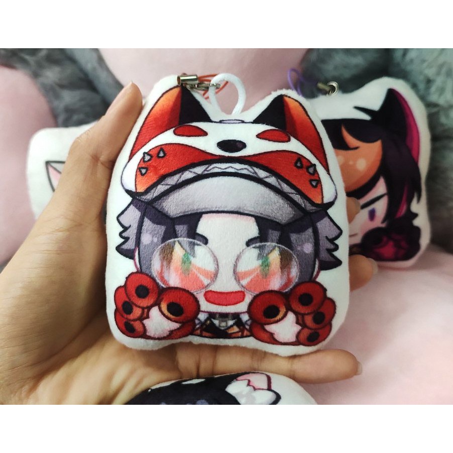Móc khóa plushie Luxiem meo meo có quà tặng kèm