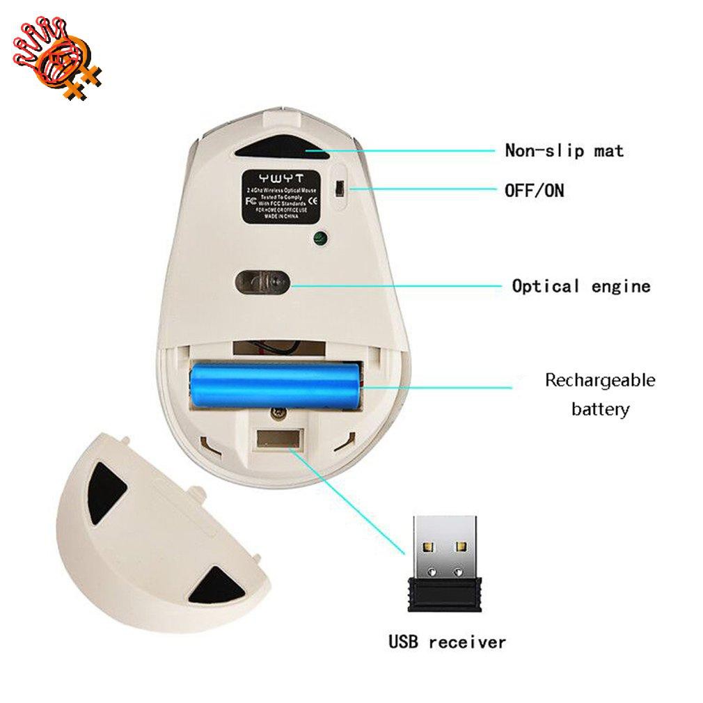 Chuột Không Dây 2.4g Kết Nối Usb | BigBuy360 - bigbuy360.vn