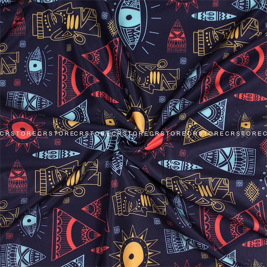 Áo Sơ Mi Tay Lỡ Cổ Vest CR MEN AI CẬP unisex nam nữ trơn vải lụa mềm SMNT638 | BigBuy360 - bigbuy360.vn