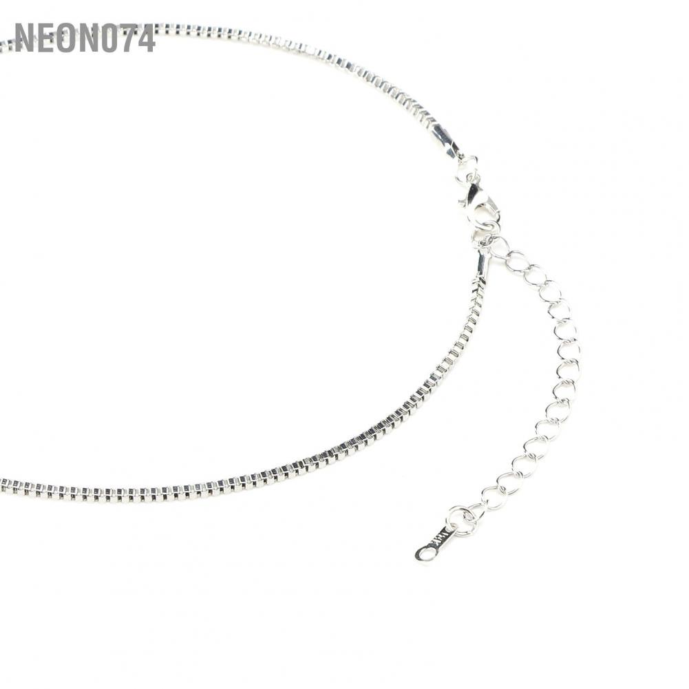 Neon074 Neon074 Bông tai vòng cổ sáng Bộ trang sức nữ thời Quà tặng sinh nhật đám cưới