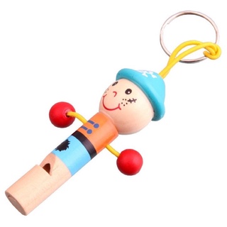 còi gỗ hình chú hề
