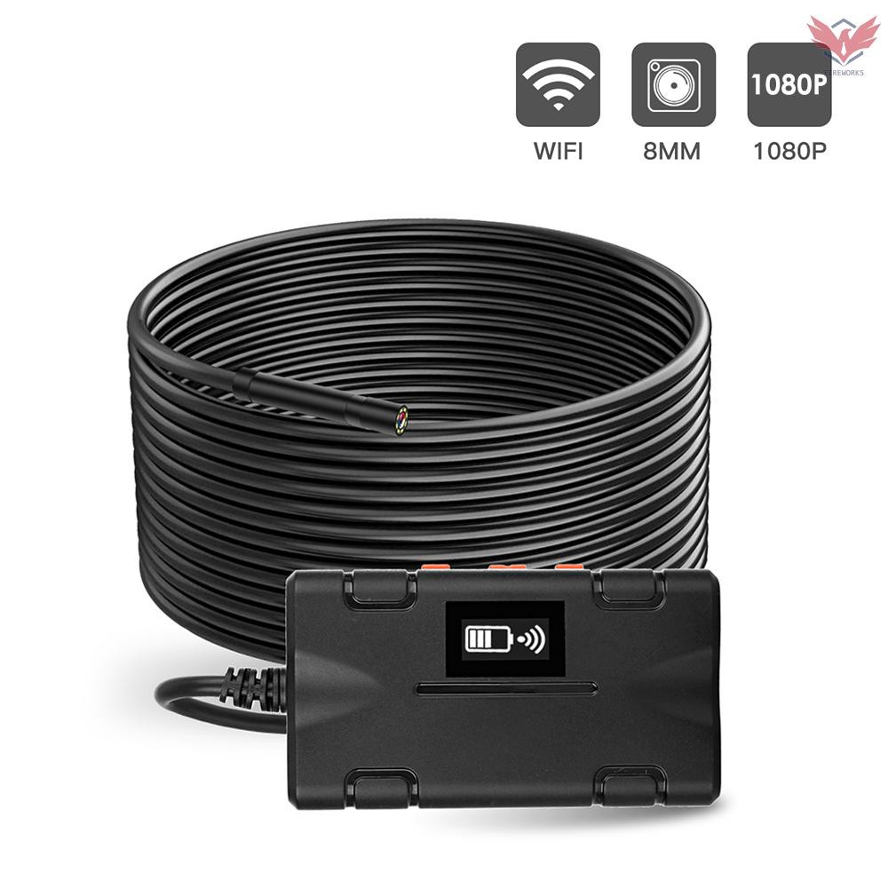 Camera Nội Soi Công Nghiệp Wifi 1080p 8mm Kèm 8 Phụ Kiện