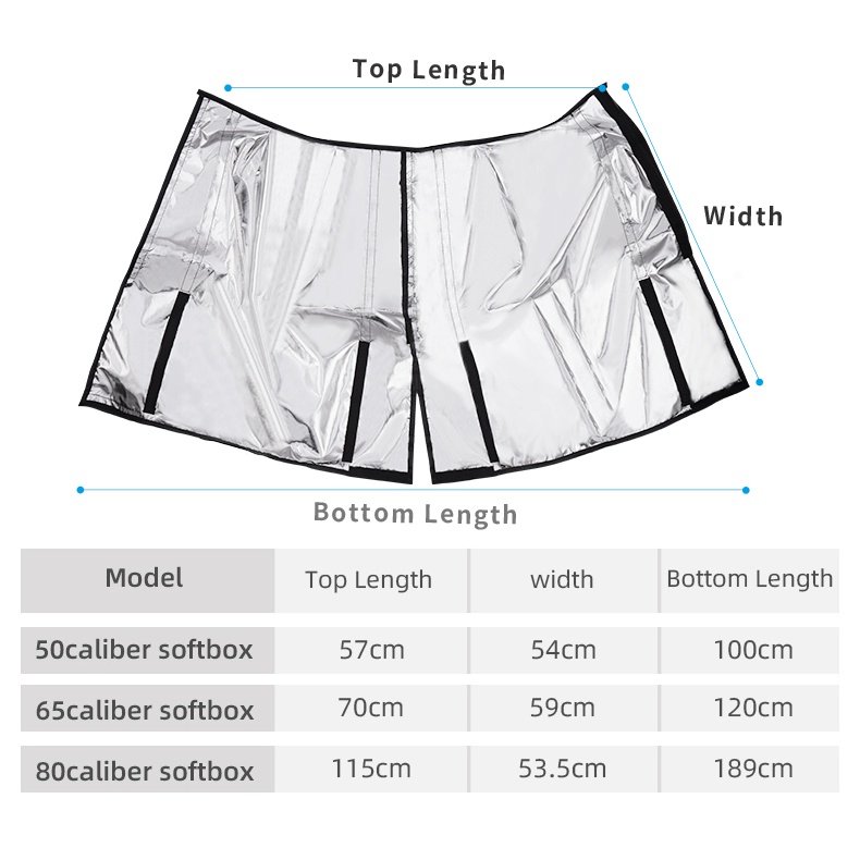 Selens Lồng Đèn Mềm 50 / 65 / 80cm Chuyên Dụng Cho Studio Chụp Ảnh