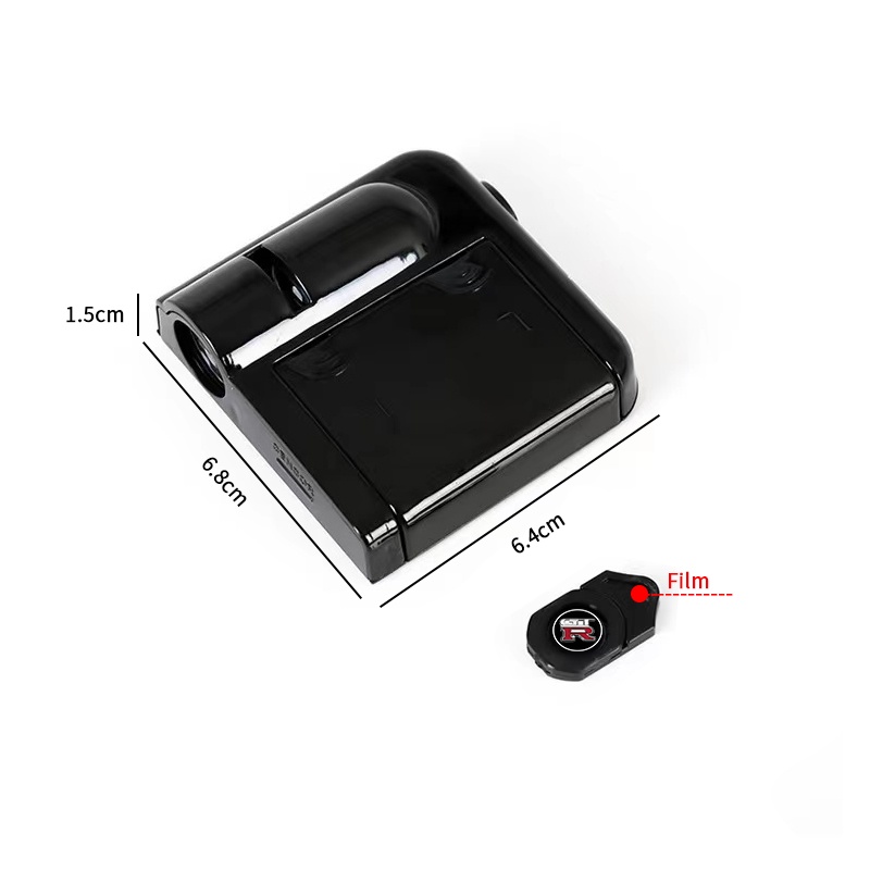 1 Đèn LED Chiếu Logo Gắn Cửa Xe Hơi Cho Opel Nissan Suzuki