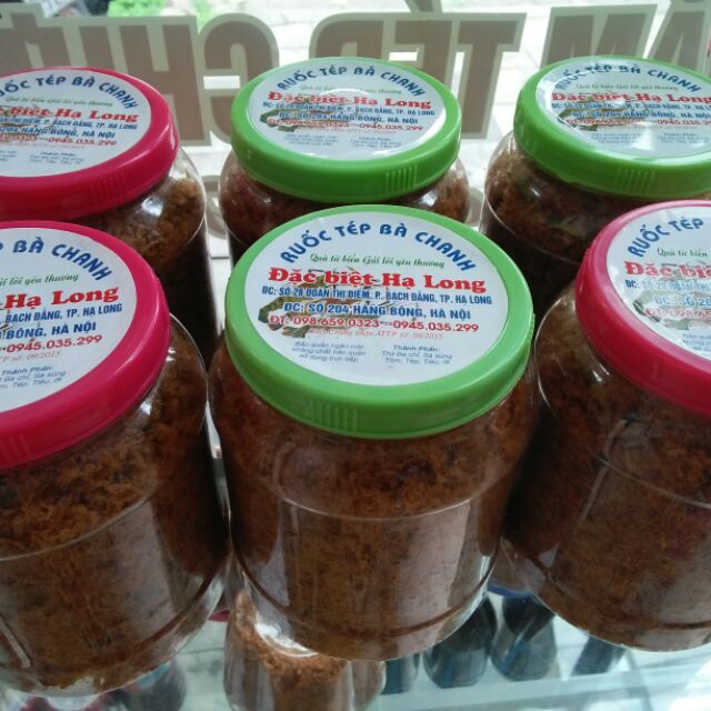 ruốc tép bà chanh hộp 500g