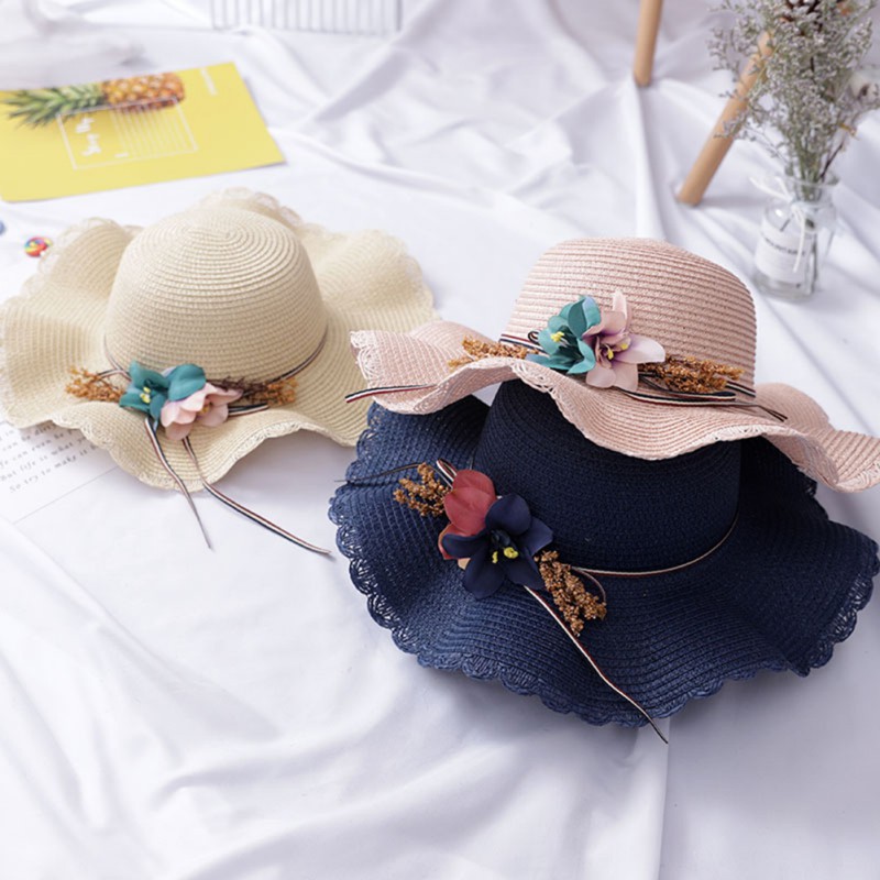 Nón cói rộng vành dễ thương dành cho các bé